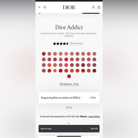 Dior Addict refillable Lipstick - Picture 7 of 12